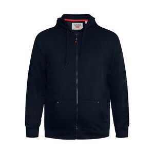 Duke Mens D555 Rockford Cantor Heavyweight Kingsize Full Zip Hoodie / Navy